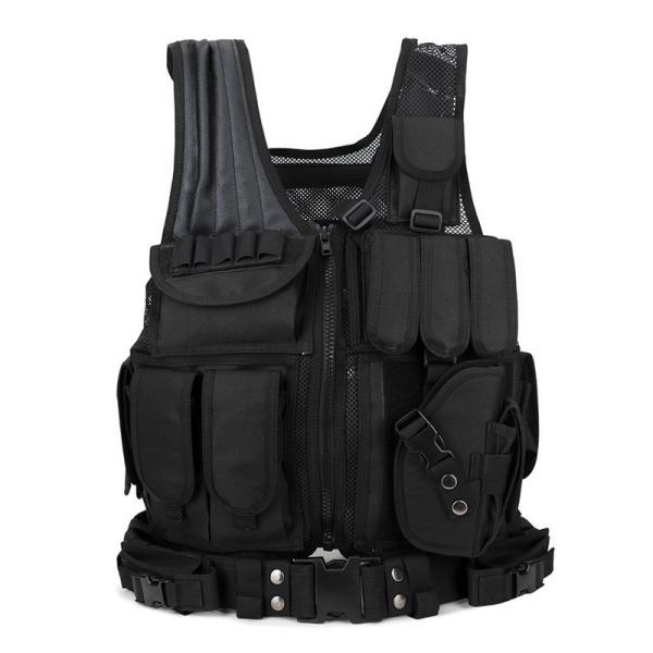 600D Camouflage Hunting Tactical Vest Breathable Army Combat Vest