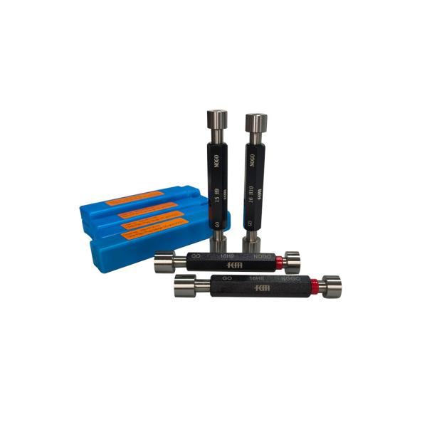 Precision Plain Plug Gauge GO and NOGO Set for Hole Size Inspection