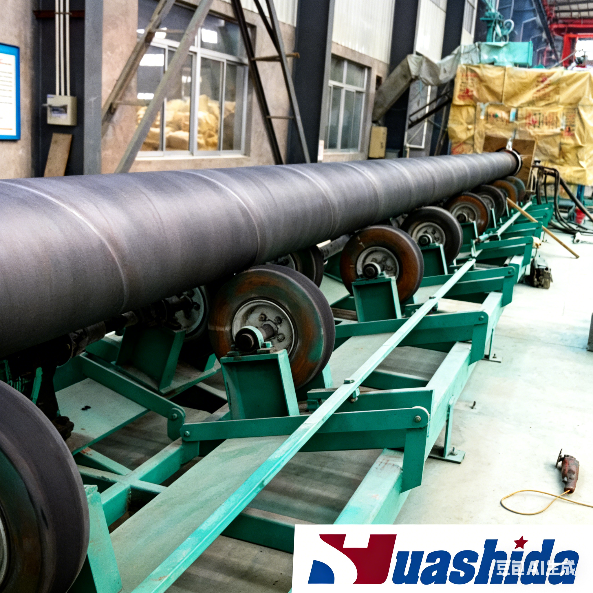 Energy-Saving Steel Pipe FBE 3LPE Anti-Corrosion Coating Line for Industrial Pipelines