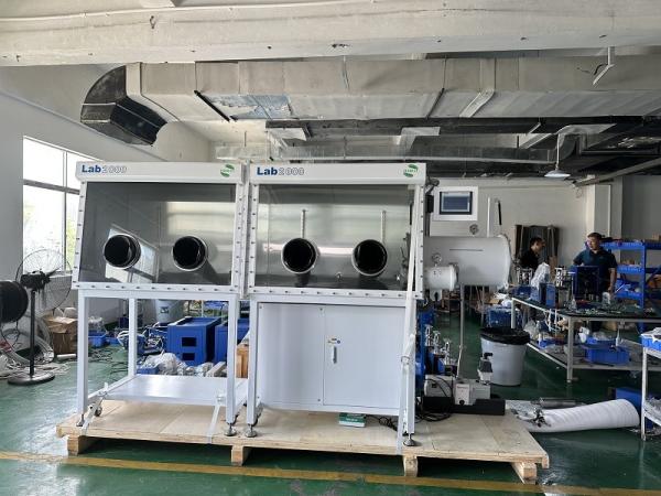 Caixa de luvas de vácuo de lado único com sistema de purificação de gás