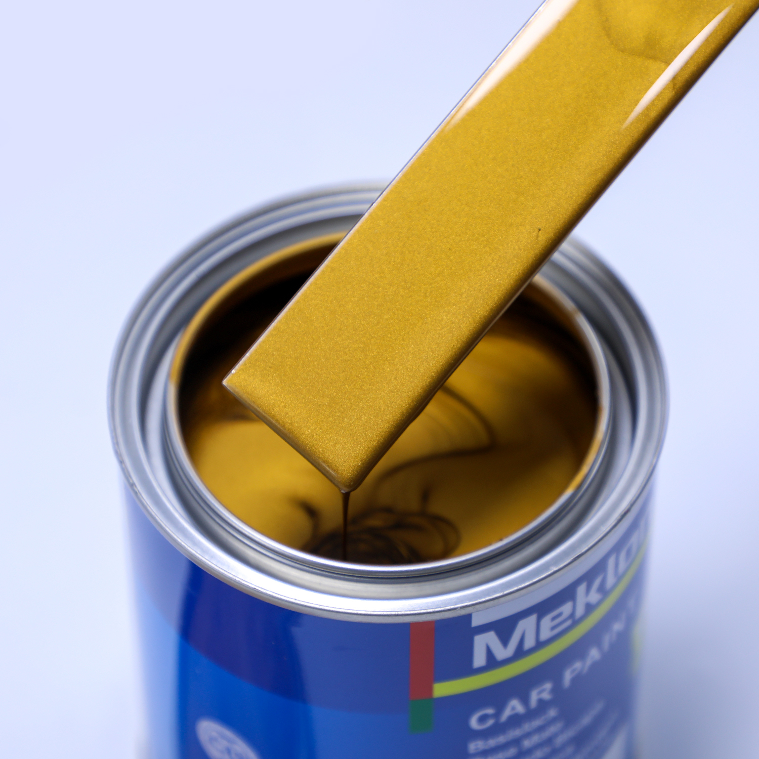 Wholesale 418 Golden Silver 1K Metallic Acrylic Paint Factory Price 7-14 Days