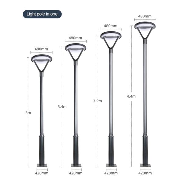 Solar Led Street Light Lamp IP65 Landscape Power Item Lighting Outdoor LED Garden Light