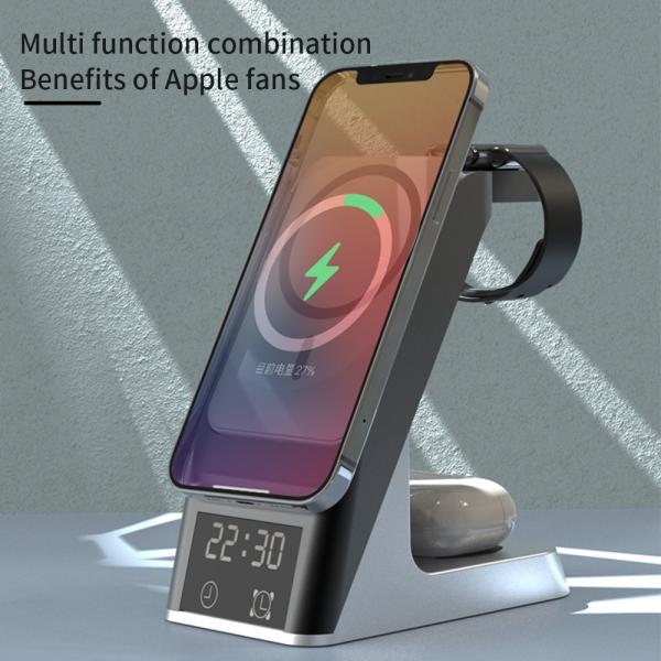 3 в одном быстрая скорость Iphone беспроводное зарядное устройство Earphone Airpods