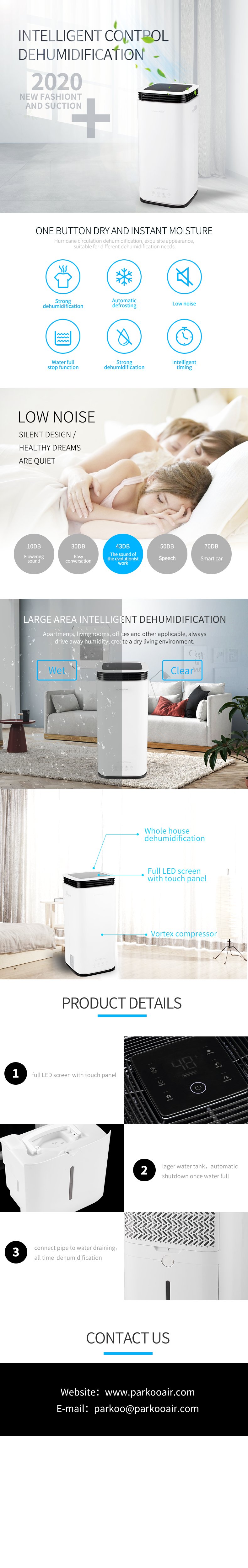 SASO RoHS аттестовало Dehumidifier парника R290
