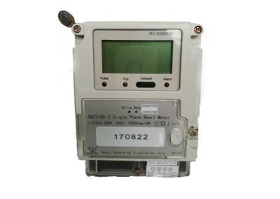 Single Phase Multi Tariff LoRaWAN Smart Meter for Remote Meter Reading