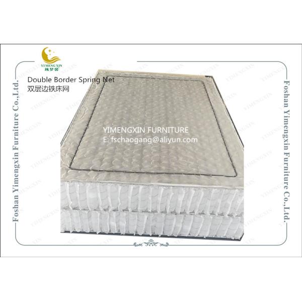 Mattress Individually Pocketed Coils With Double Frame Reinforcement OEM Service