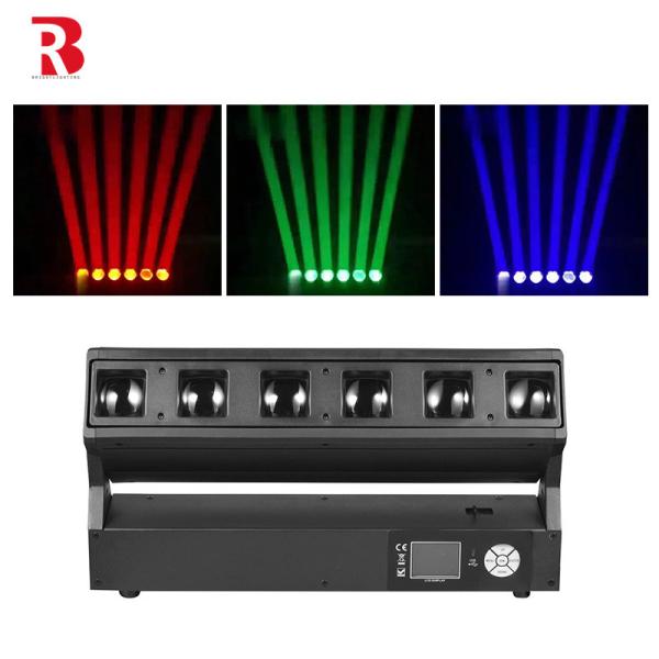 HIgh quality 6*40W  Beam Wash Bar Moving Head Stage Light China Manufacture