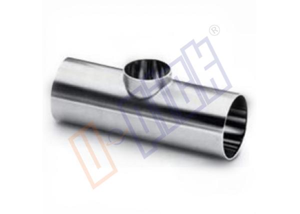 Welding 304 Stainless Steel Pipe Fittings Reducing Tee T Style Sanitary Grade