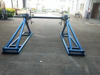 5 frein à disque de Ton Conductor Reel Stands With de la tonne 7 de ficeler l'équipement