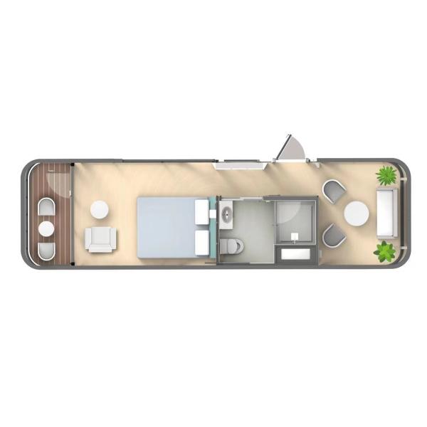 Современный дизайн Капсуловый дом Роскошные сборные дома для нужд