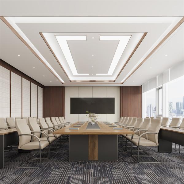 Table de réunion de bureau moderne et élégant