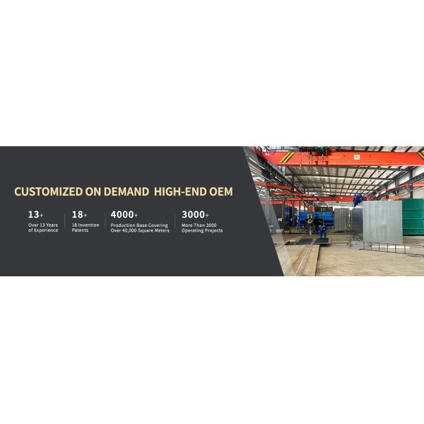 Mbr Integrated Wastewater Treatment Equipment Fully Automatic PLC Control