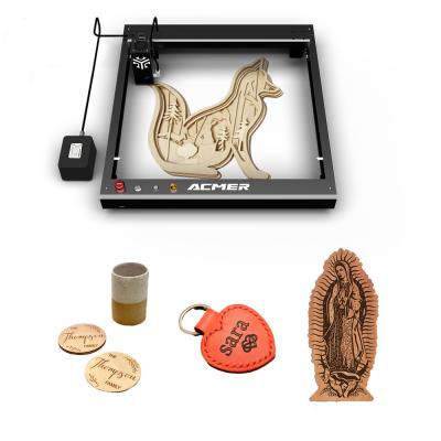 33W CNC Laser Cutter Machine Acrylic Metal Stainless Steel CNC Laser Cutter Engraver