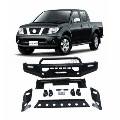 4x4 Rolled Steel Front Bumper Guard For Navara D40 2006-2010 Front Bumper Bull