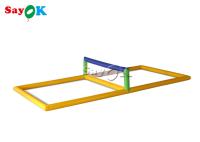 Parques aquáticos infláveis Adultos Interativos Infláveis Água Quadra de voleibol hermética Multifunção Flutuante