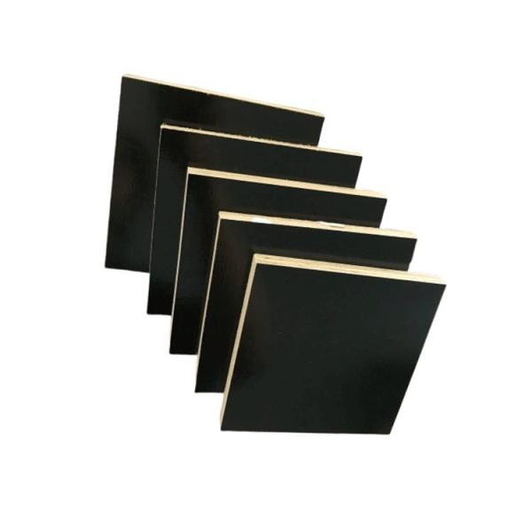 Customized Thickness Black Film Faced Plywood For Building No Odor Easy To Clean