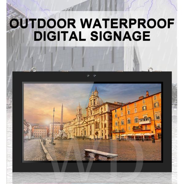 Анти- отражательный тотем Signage HD 4K IP65 водоустойчивый на открытом воздухе цифров