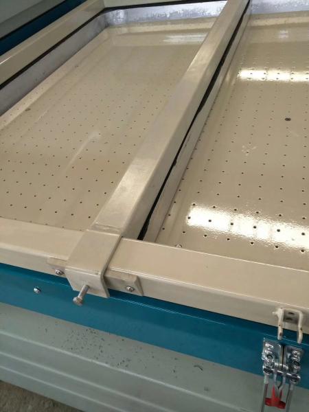 PVC Foil Vacuum Membrane Press Machine , Double Table Vacuum Coating Equipment