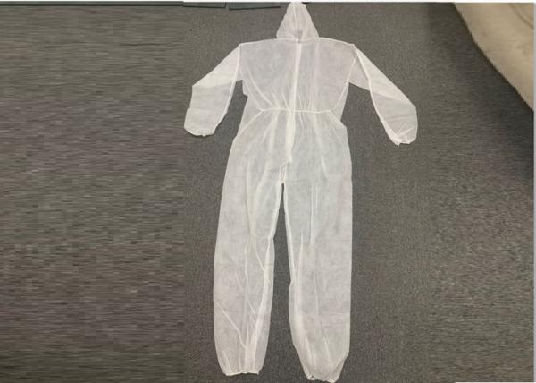 70gsm Non Irritating Hooded Disposable Safety Coveralls,Disposable anti static coveralls