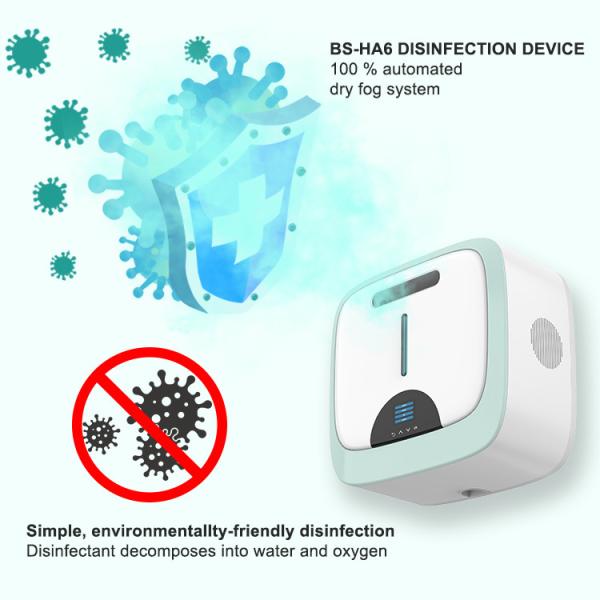 Pure Portable Air Disinfector LCD Screen Touch Controller For Office Hotel