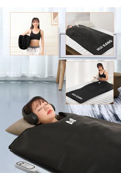 Whole Body Far Infrared Sauna Blanket Heater Carbon Fiber Heating Wire 50HZ Frequency
