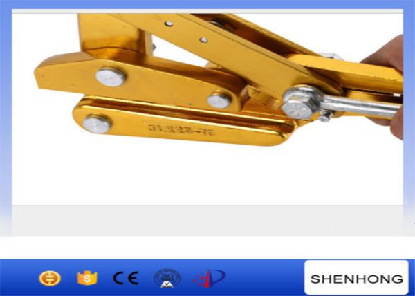 18MM Max Open Cable Pulling Clamps Cable Grips Wire Rope  For Sag Adjusting / Tensioning