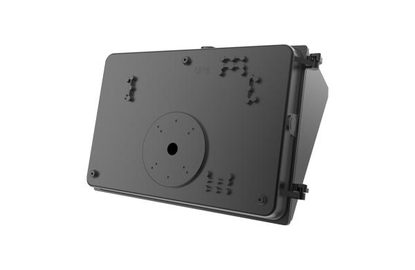80W/100W outdoor light housing extrusted aluminum PC cover balck color garden light DLC standard