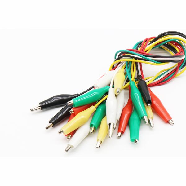 Alligator Clip Industrial Wiring Harness 50cm Electrical Double Ended Roach Clip