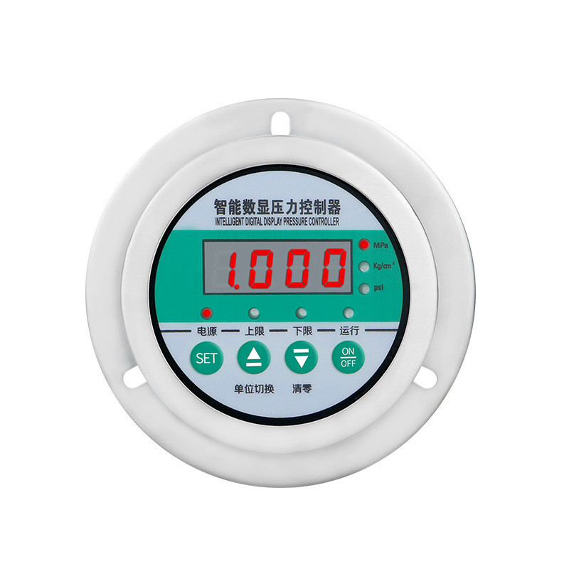 Digital Display Water Pressure Meter with Customized Support and -1-0....2.4 Range