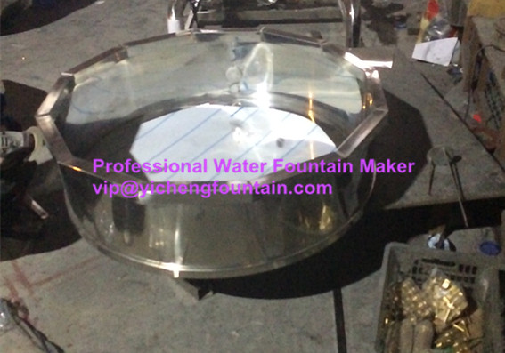 Fully SS304 Portable Water Fountain Equipment For Small Fountain System 100cm - 300cm