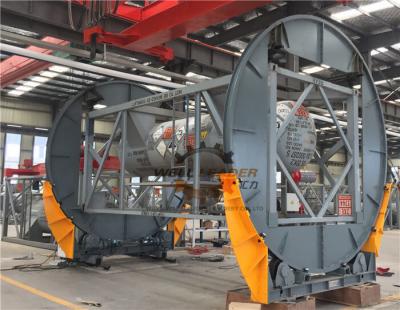 5Ton Tank ISO Container Turnover Rotation Machine Rotation Revolving Frame Machine