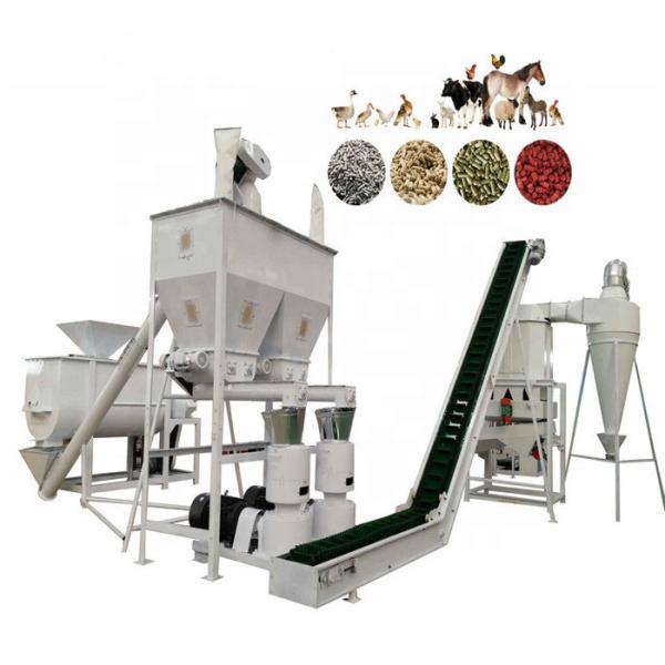 Planta 1.5mm da máquina da fabricação da alimentação das aves domésticas da galinha do MK 25A 22KW