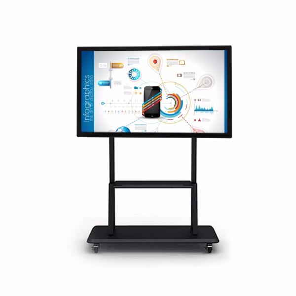 Инфракрасный / PCAP Touch Digital Signage Display 400 Cd/m2 2 ГБ оперативной памяти / 8 ГБ ROM
