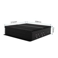 I3 Procesador Intel Mini PC de escritorio Win10 2 Ethernet I3 Micro computadora pequeña