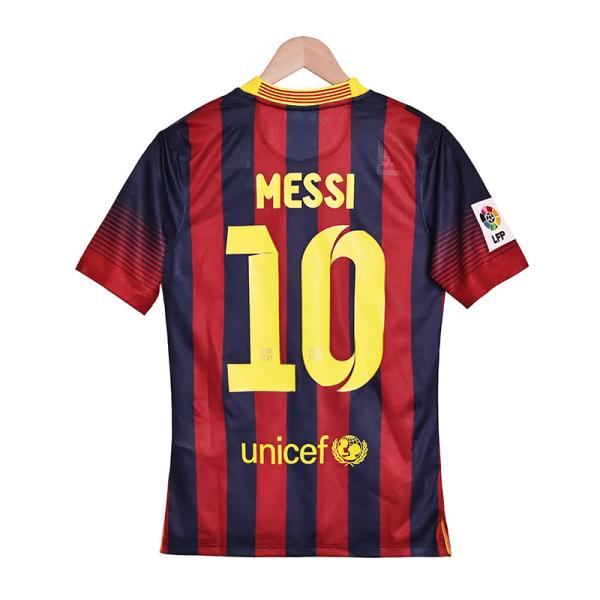 2013-2014 Barcelona Retro Home Jersey Group Customized Classic Football Jersey