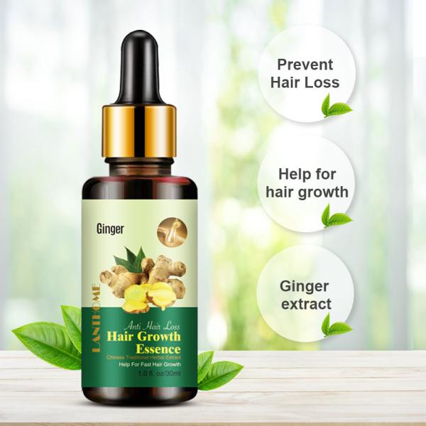 ODM Hair Regrowth Serum 7 Days Ginger Oil 30ml For Repairing