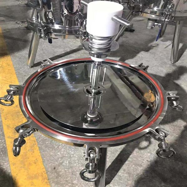 Патрон нержавеющей стали торта расквартировывая линзовидную промышленную фильтрацию масла ХЭПА