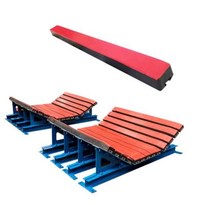 Belt Conveyor Impact Bed With Replacement Low Friction UHMWPE Impact Bar