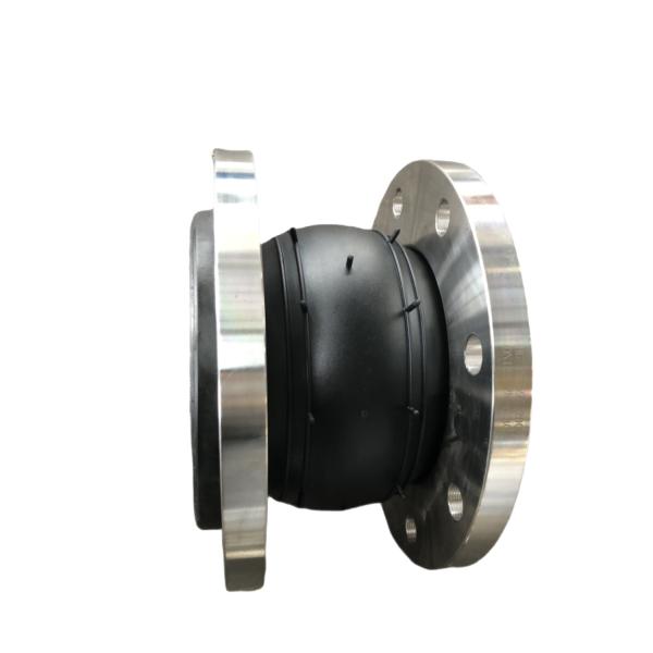 1 2 pouces en acier inoxydable Plissé tuyau de jardin Flanged PTFE enduit connexion de tuyau de soupape de pompe