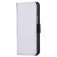 Casque téléphonique pliable en cuir sublimé pour iPhone 16 15 14 Porteur de carte de téléphone portable antichoc