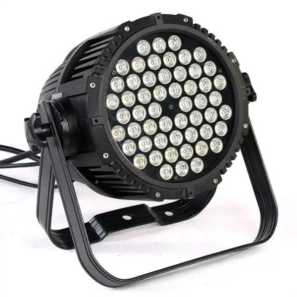 54Pcs 3w Waterproof Rgbw Par Can LED Lights Die Casting Aluminum Housing