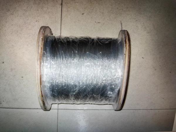 1.5mm Diâmetro de fio de aço galvanizado para vedação elétrica Tolerância ± 1% de aço de grau de aço