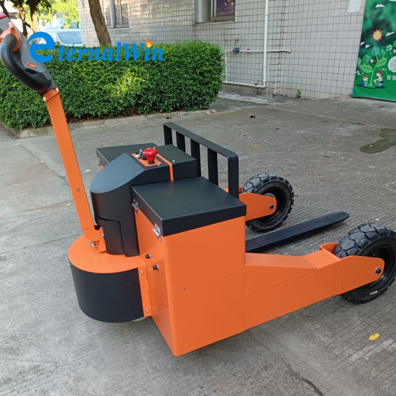 Manual Control Battery Powered Tow Tug Heavy Equipment  for Industrial Material Handling and Transport Applications