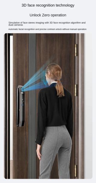 High quality materials for facial recognition intelligent fingerprint lock