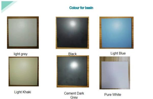 Chemical Resistance Wall Hung Basin Rectangular Wall Mount Sink