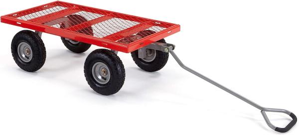 Outdoor Garden Heavy Duty Utility Portable Large Capacity Camping Collapsible Wagon Cart With All-Terrain Wheels