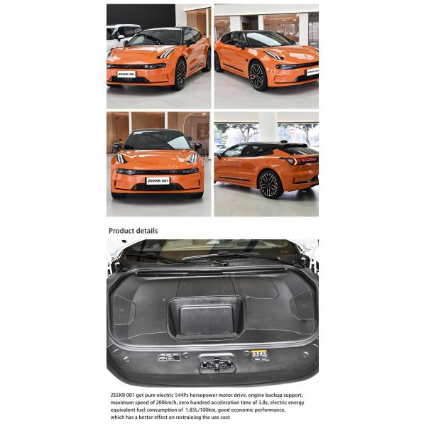 Мощный полностью электрический седан электромобилей режущие 140 кВтч высокая скорость