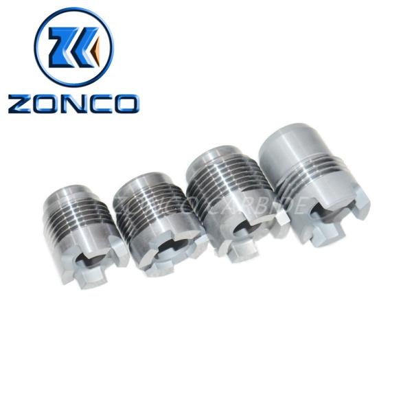 Os bocais rosqueados do carboneto de tungstênio vestem - resistente