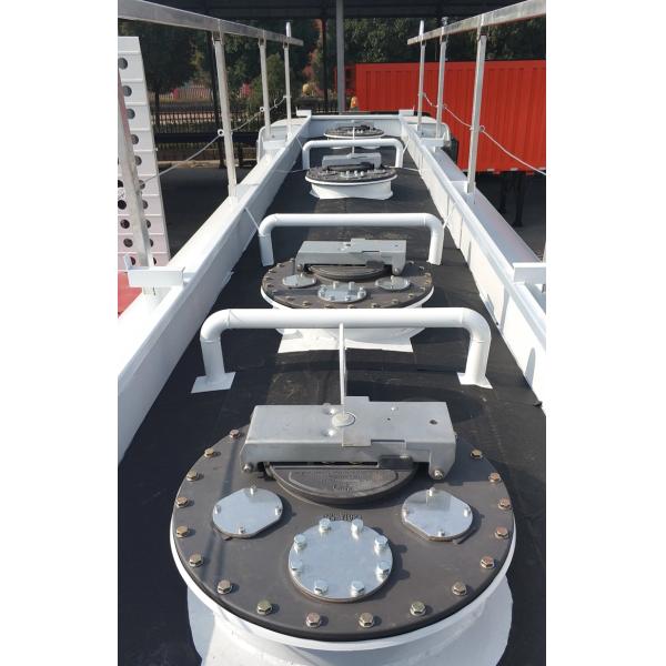 Тележка топливного бака 336 ЕВРО 2 ХОВО, тележка нефтяного танкера 25КБМ 20 тонн полезной нагрузки