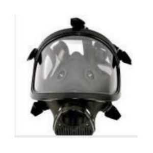 Fire Resistant Full Face Respirator Mask with Anti-Fog and Reusable Silicone